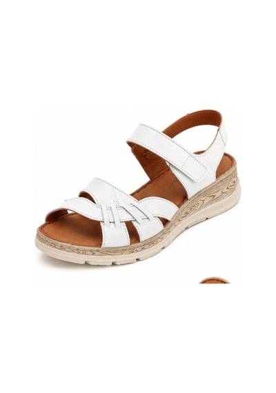 N Napa Shoe Np.2642.beyaz.deri Sandalet