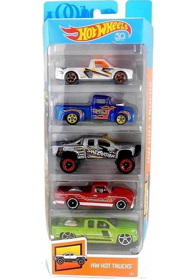 Mattel Hot Wheels Araba Seti 5'li