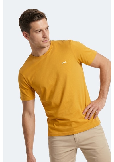 Slazenger Notron I Erkek Sarı Tişört