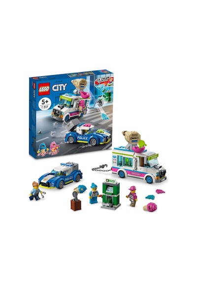 LEGO® City 60314 Dondurma Kamyonu Polis Takibi 317 Parça