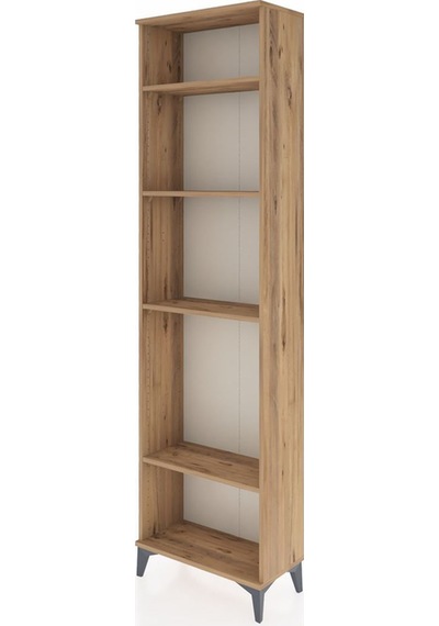Arges Dolap 4 Raflı 60x30x221 Çam-çam Çam