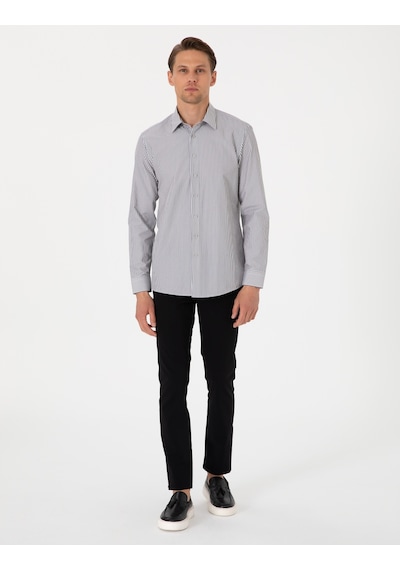 Pierre Cardin Erkek Siyah Gömlek Desenli 50307142-vr046 Siyah