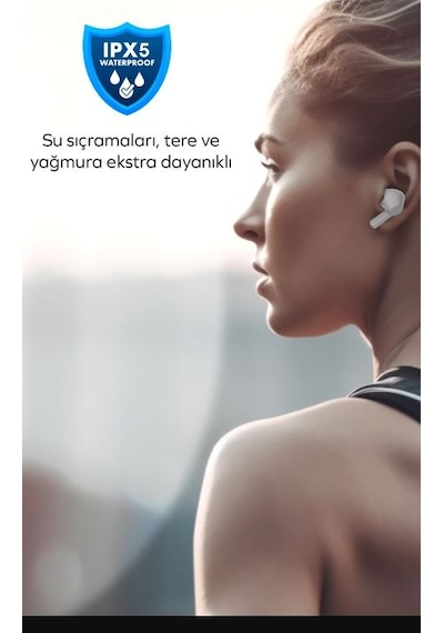 Woyax By Deji Curvy Bluetooth 5.3 HD Mikrofonlu Ultra Hafif HiFi Ses Kulak İçi Kulaklık