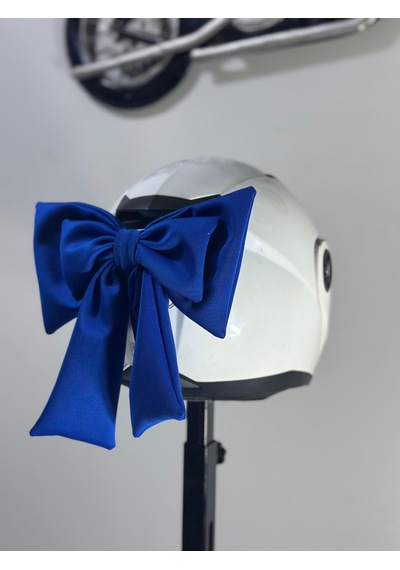 Motor & Motosiklet Mavi Çift Fiyonk Kask Aksesuarı Kask Dış Aksesuar Diğer