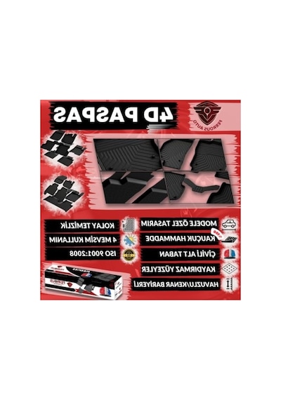 Uyumlu 4d Paspas Ve 3d Bagaj Havuzu Seti Açık Bej