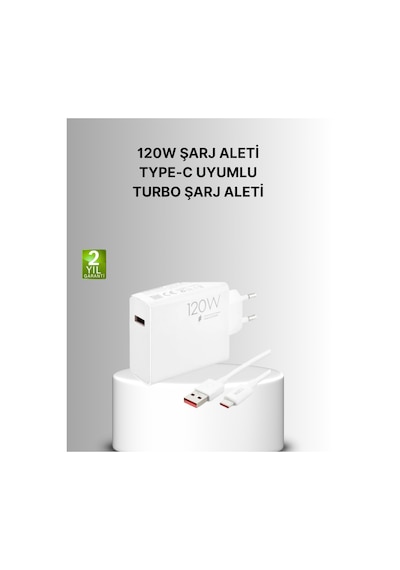 120w Mi Turbo Akıllı Tanıma Çipli Hızlı Şarj Taşınabilir Dayanıklı