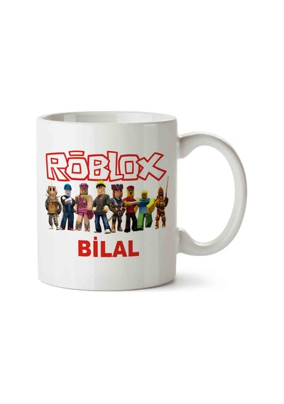 Roblox Karakterler Kişiye Özel İstediğiniz İsim Yazılır İki Tarafı Baskılı Kupa Bardak.jpg