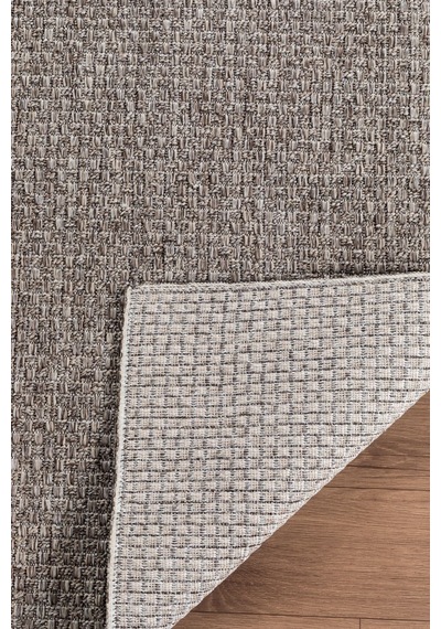 Notre Premium Kalite Kaymaz Tabanlı Doğal Yıkanabilir Kilim Oturma Odası Balkon Bahçe Mutfak Kilim-856 Bej