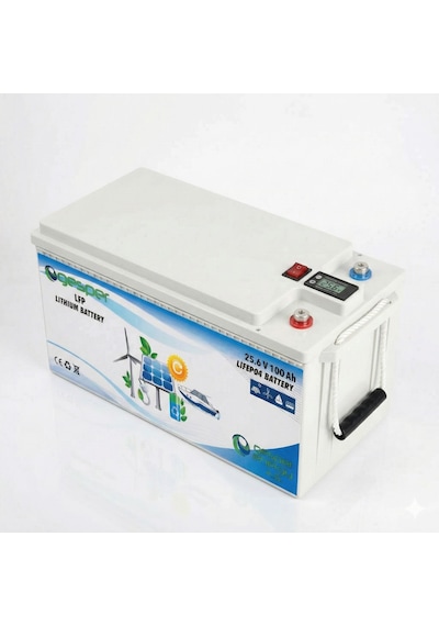 Gesper 25.6 V 100 Ah Lifepo₄ Lityum Akü