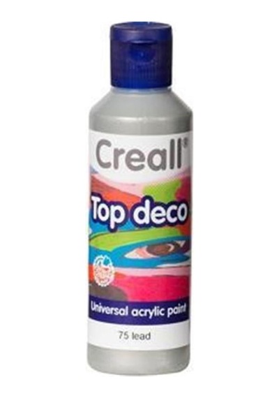 Creall Top Decodekor Boyası 80ml 75 Kurşun Çok  Renkli