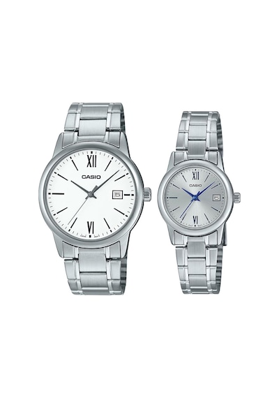 Casio Mtp-ltp-v002d-7b3udf Çift Kol Saati Kadın-erkek Metalik