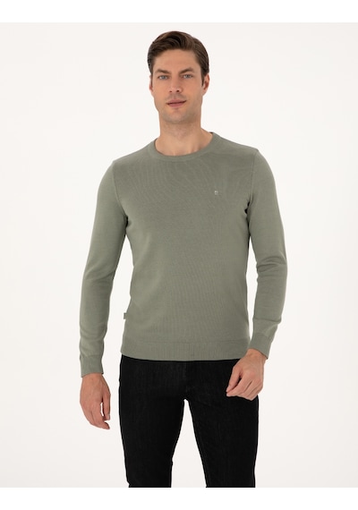 Pierre Cardin Erkek Açık Yeşil Kazak /triko 50315509-vr255 Açık Yeşil