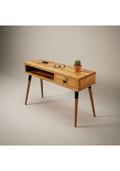 Mobenta Neo Entry: Masif Dresuar 1 Çekmece 1 Bölme - 120 Cm Tk Ahşap