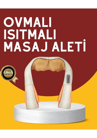 Ers Kas Eklem Ağrılarına Ovmalı Isıtmalı Boyun Omuz Bel Masaj Aleti Çok Renkli