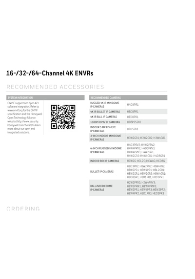 Honeywell Hen64304 64 Kanal Nvr Kayıt Cihazı
