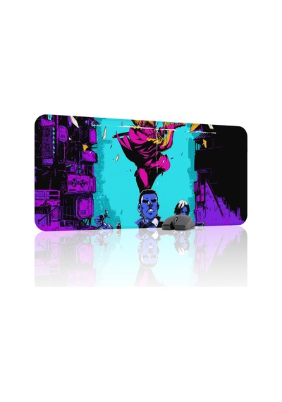 Kat Ana Zero Kaymaz Dikişli Kauçuk Oyuncu Mousepad V1 - 90x40 Xxl Gaming Mouse Pad Fare Altlığı