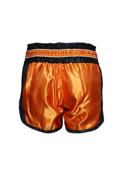 Muay Thai Şortu Retro Neo Turuncu Mt3075