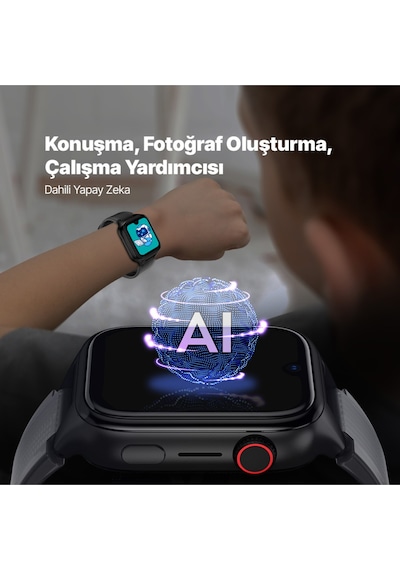 Ttec 2KSW03 Kidi Pro Amoled Ekranlı GPS 4G Sim Kartlı Akıllı Çocuk Saati