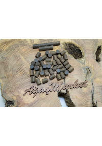 Lead Wood Kurşun Ağacı Tesbihlik Yuvarlanmış Hazır Paket