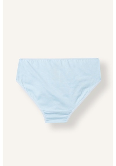 Defacto %100 Pamuk 3lü Slip Külot Kız Çocuk I7886a826auwt34 Beyaz-wt34