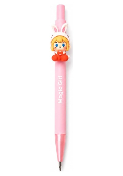 Magic Girl Jel Kalem, Sevimli Karakter Figürlü Tıklamalı Kalem, 0.5mm, Pastel Renkli, Kırtasiye Hediye Ürünü, Paketten Yalnızca 1 Adet Kalem Çıkmaktadır. Renk: Açık Pembe Magic Girl Jel Kalem, Sevimli Karakter Figürlü Tıklamalı Kalem, 0.5mm, Pastel Renkli, Kırtasiye Hediye Ürünü, Paketten Yalnızca 1 Adet Kalem Çıkmaktadır. Renk: Açık Pembe
