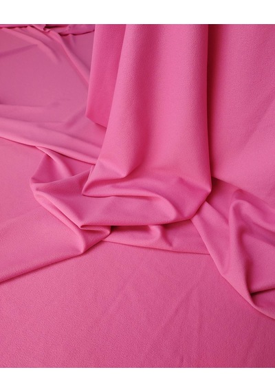 Şeker Pembe Renkte Jarse Kumaş 145x170cm-10857 Pembe