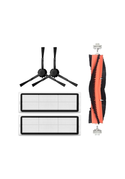 Xiaomi Mop 2 Pro+3D (KAMERALI-PLUS) Uyumlu Fırça Hepa Filtre Seti