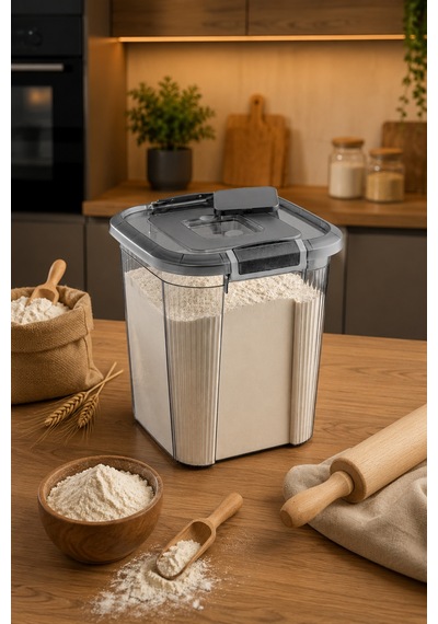 Porsima 9974 Royal Box 12 Litre Kare Hava Geçirmez Sızdırmaz Kapaklı Saklama Kabı Diğer