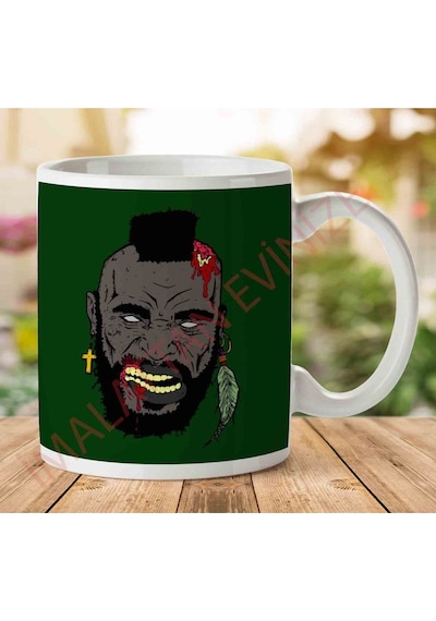 1-2274 Zombie Mr Tjpeg İki Tarafı Baskılı Kupa Bardak.jpg