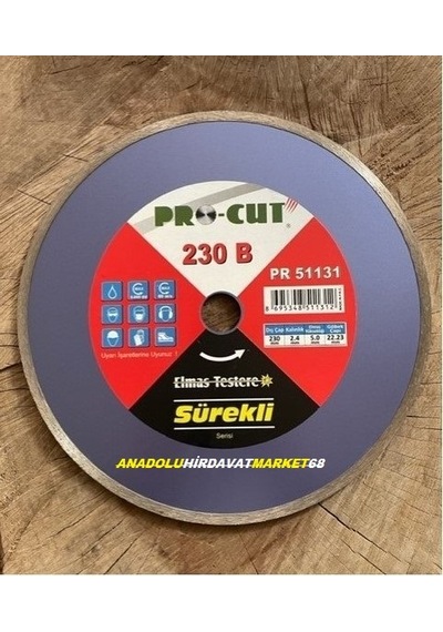 Procut 230mm Seramik Kesici Granit Kesici Mermer Kesici Disk