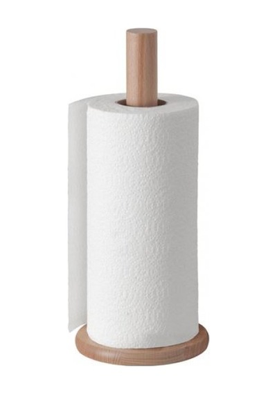 IKEA PAMPIG 30 CM MASİF AHŞAP KAYIN KAĞIT HAVLULUK HAVLU TUTUCU