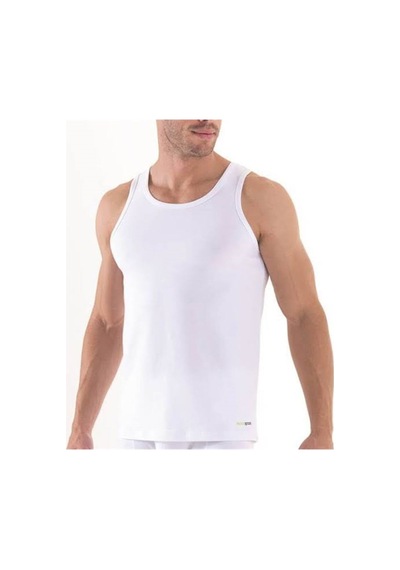 Blackspade Blackpade Erkek 2li Atlet 9678 Beyaz