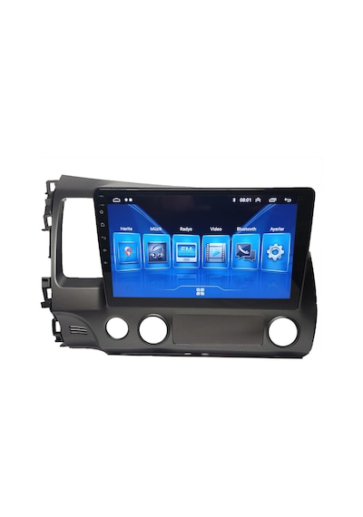 Honda Civic Fd6 2006-2012 10.1'' 6gb Ram 64gb Hafıza 8 Çekirdek Carplay Kamera Android Multimedya 9"