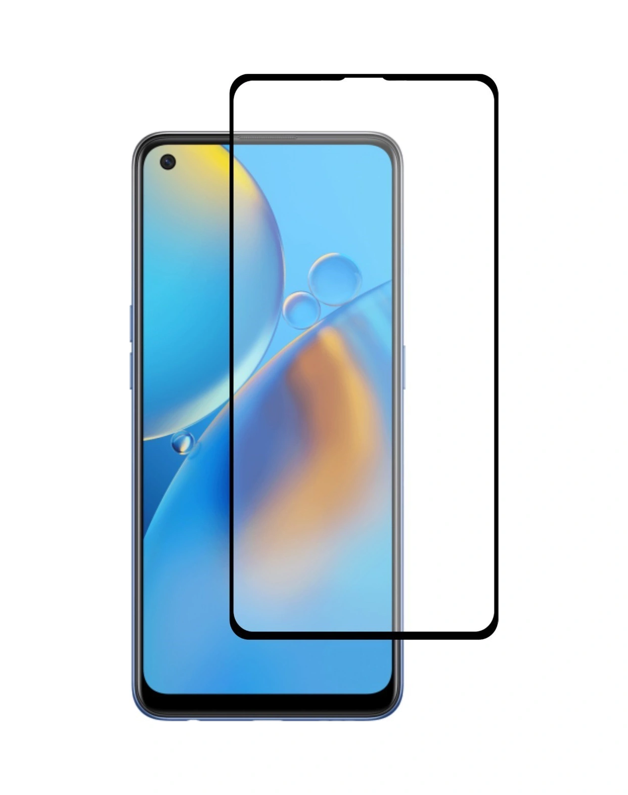 Logis Oppo A74 9d Mat Seramik Tam Kaplayan Ekran Koruyucu Cam