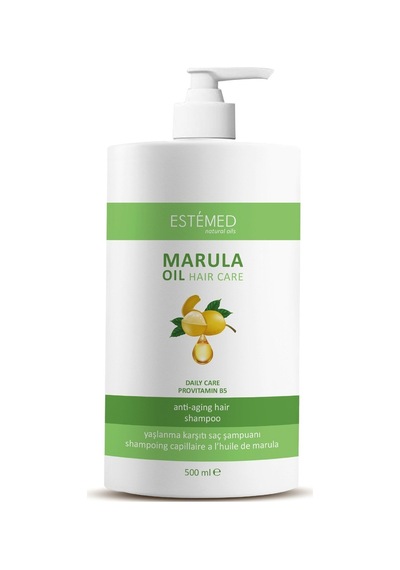 Estemed Saç Şampuanı & Marula Hair Shampoo 500ml