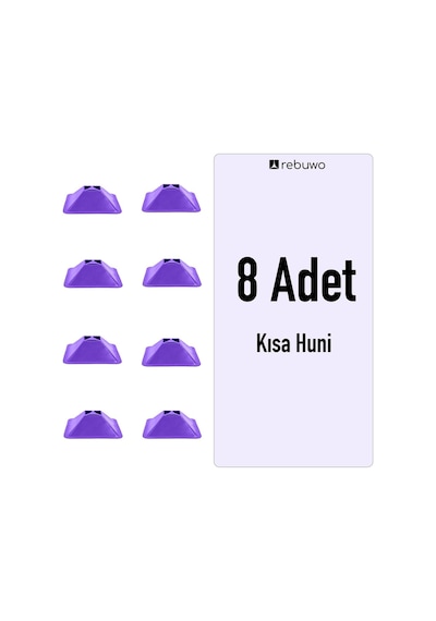Antrenman Çanağı 8'li Idman Çanağı Mor