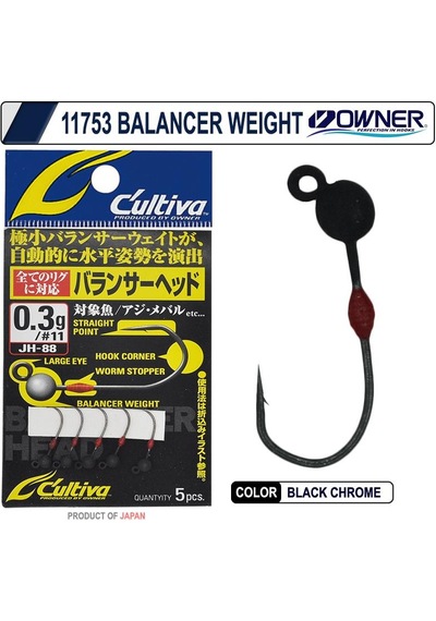 Owner Cultiva 11753 Balancer Jighead 0.2 Gr