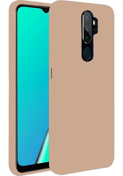 A5/a9 2020 İle Uyumlu Cappy Silikon Kılıf Pudra