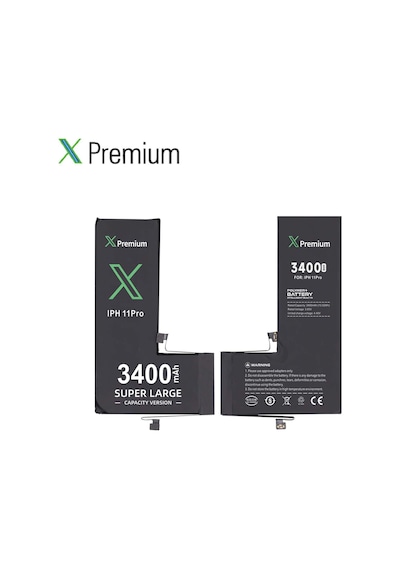Xpremium Apple Uyumlu iPhone  11 Pro Batarya Pil Süper Yüksek Kapasiteli Güçlendirilmiş 3400 Mah