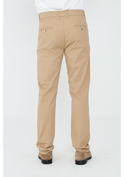 Camel Rengi Dynamic Fit Erkek Chino Pantolon