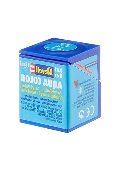 Su Bazlı Parlak Maket Boyası Açık Mavi 18 Ml Ambalajda 0.2 L