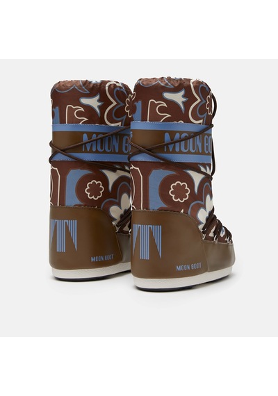 Bot Kar Kadın 80d1402940-mh07 Moon Boot Icon Flower Brown/elephant Grey Kahverengi