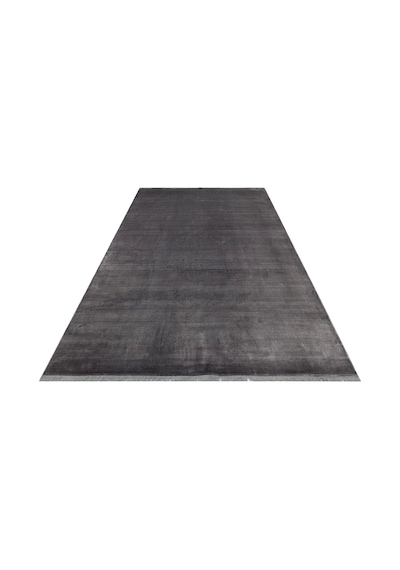 Hoom Rugs Como Nap 01 Antrasit Viskon & Floş Sık Dokuma Modern Salon Halısı Antrasit