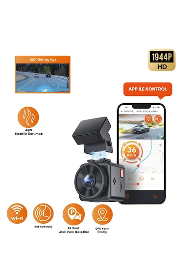 Vantrue Element 1 Lite Araç İçi Kamera