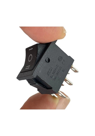 Ic-123-6 Mini Işıksız Anahtar On-off-on 6p