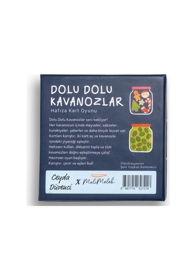 Melimelek Dolu Dolu Kavanozlar Hafıza Kartı