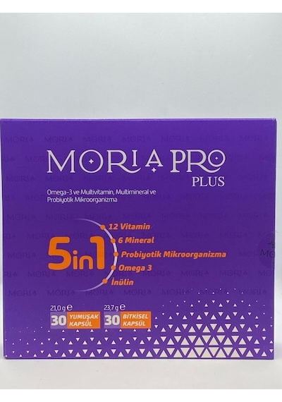 Moria Pro Plus 5 İn 1 Multivitamin Tablet