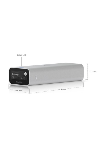 Ubıquıtı Uck-g2 1 Port Gıgabıt Usb-c Cloud Key Gen2 Controller