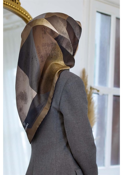 Vissona Twill İpek Eşarp - 936 - 0004-0028 - Kadın