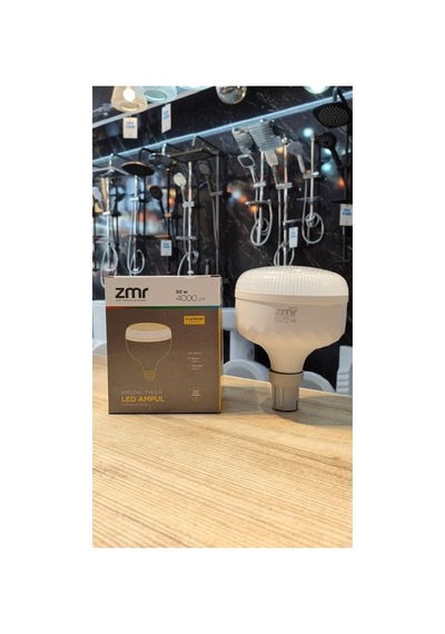 5 Adet 50 Watt Kristal Torch Led Ampul Beyaz Işık 6500k